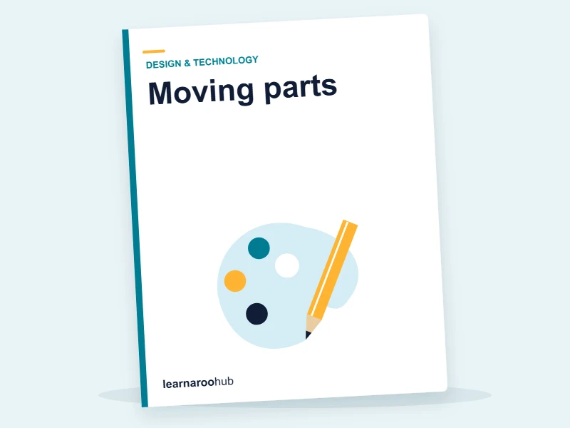 KS1 Design & Technology — Module 4: Moving parts — e-learning module cover