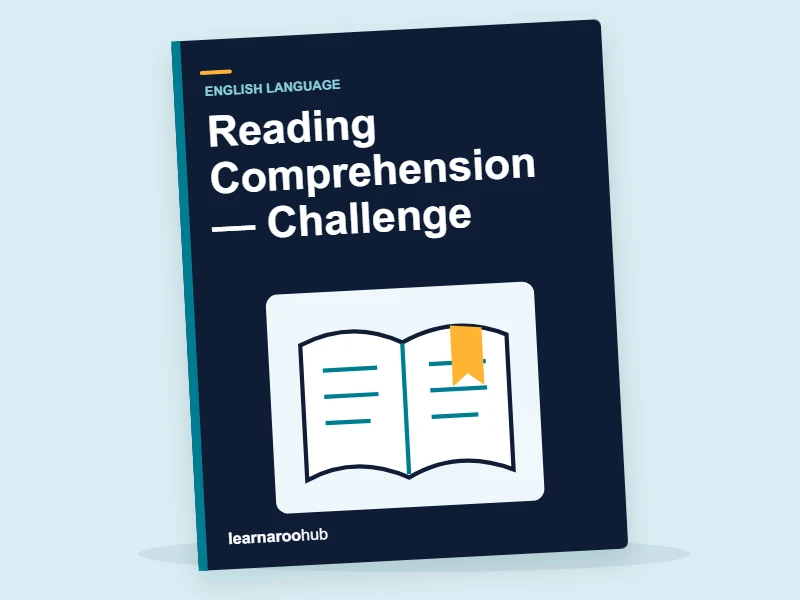 KS1 English: Reading Comprehension — Challenge — activity book cover