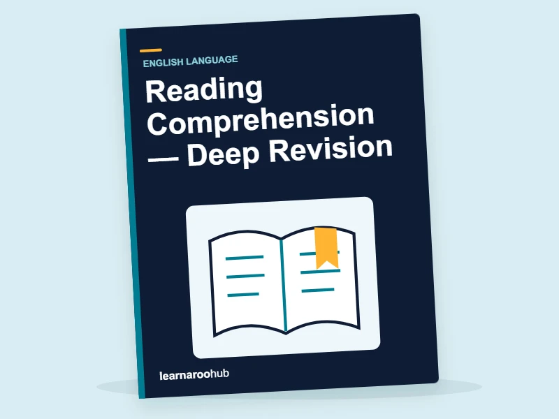 KS1 English: Reading Comprehension — Deep Revision — activity book cover