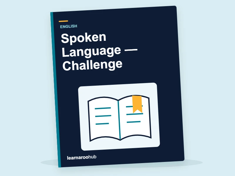 KS1 English: Spoken Language — Challenge — activity book cover