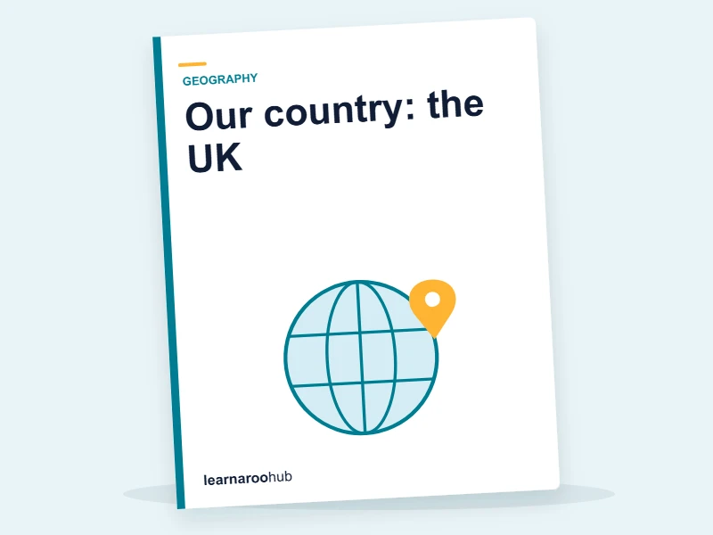 KS1 Geography — Module 1: Our country: the UK — e-learning module cover
