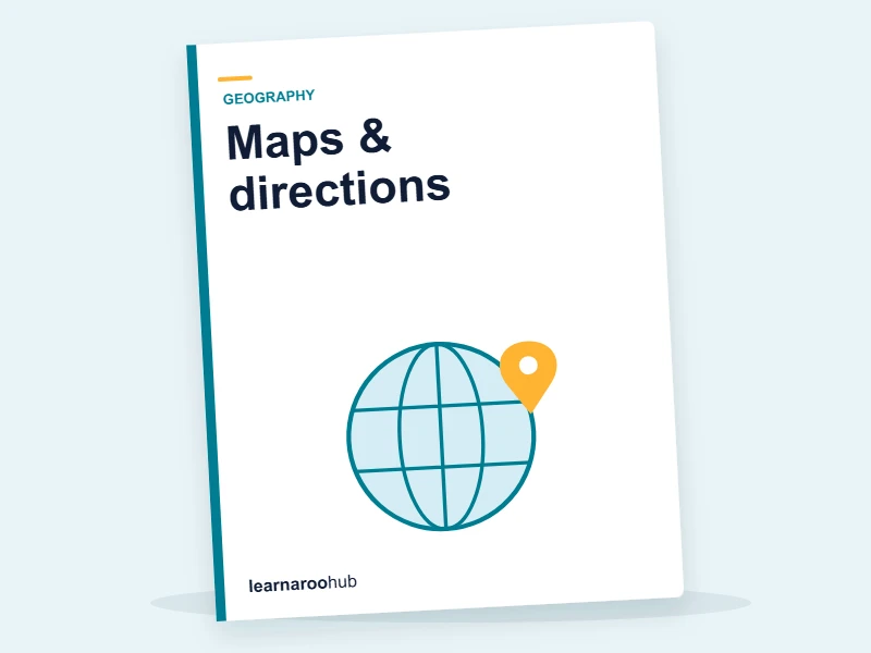KS1 Geography — Module 6: Maps & directions — e-learning module cover
