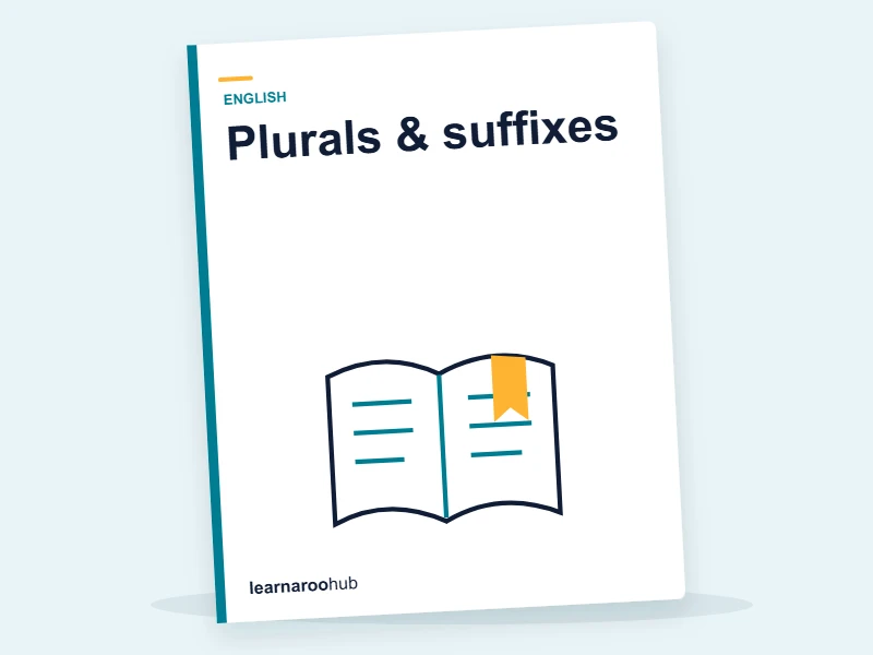 KS1 GPS & Writing — Module 4: Plurals & suffixes — e-learning module cover