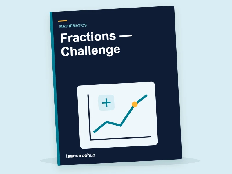 KS1 Mathematics: Fractions — Challenge — activity book cover