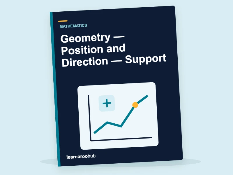 KS1 Mathematics: Geometry — Position and Direction — Support — activity book cover