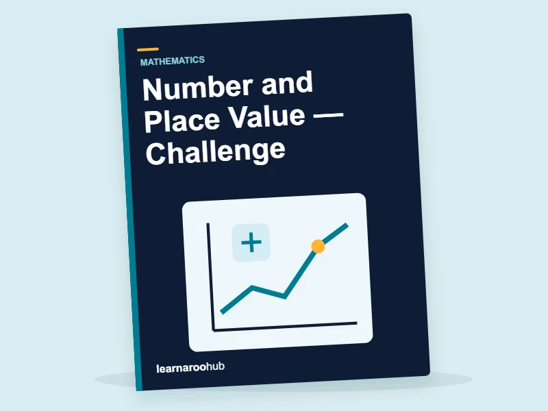 KS1 Mathematics: Number and Place Value — Challenge — activity book cover