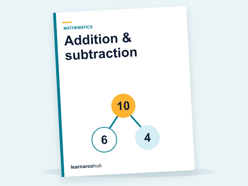KS1 Maths — Module 2: Addition & subtraction — e-learning module cover