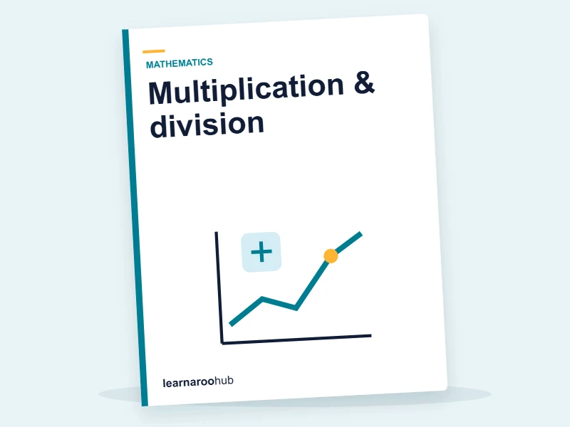 KS1 Maths — Module 3: Multiplication & division — e-learning module cover
