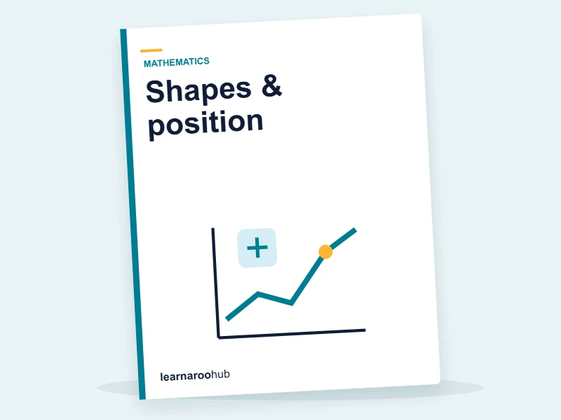 KS1 Maths — Module 6: Shapes & position — e-learning module cover