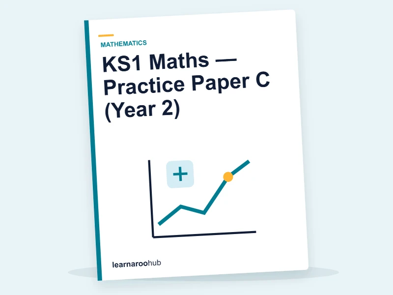 KS1 Maths — Practice Paper C (Year 2) — mock practice paper cover
