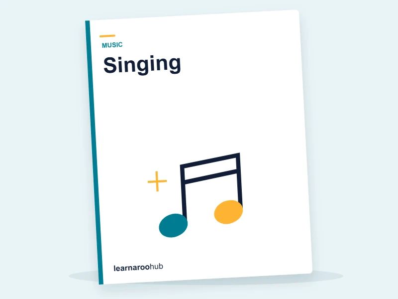 KS1 Music — Module 5: Singing — e-learning module cover