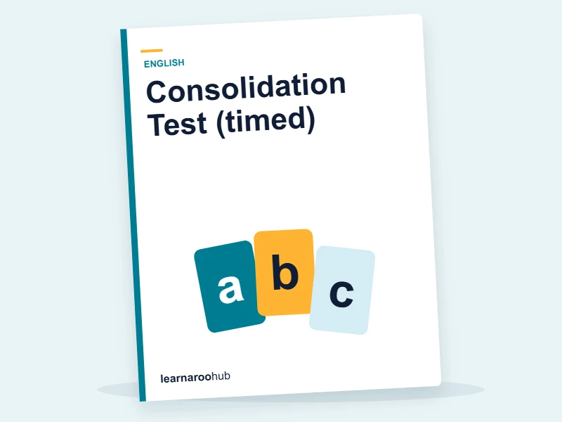 KS1 Phonics & Reading (Years 1-2) — Gated Series — Module 7: Consolidation Test (timed) — quiz cover
