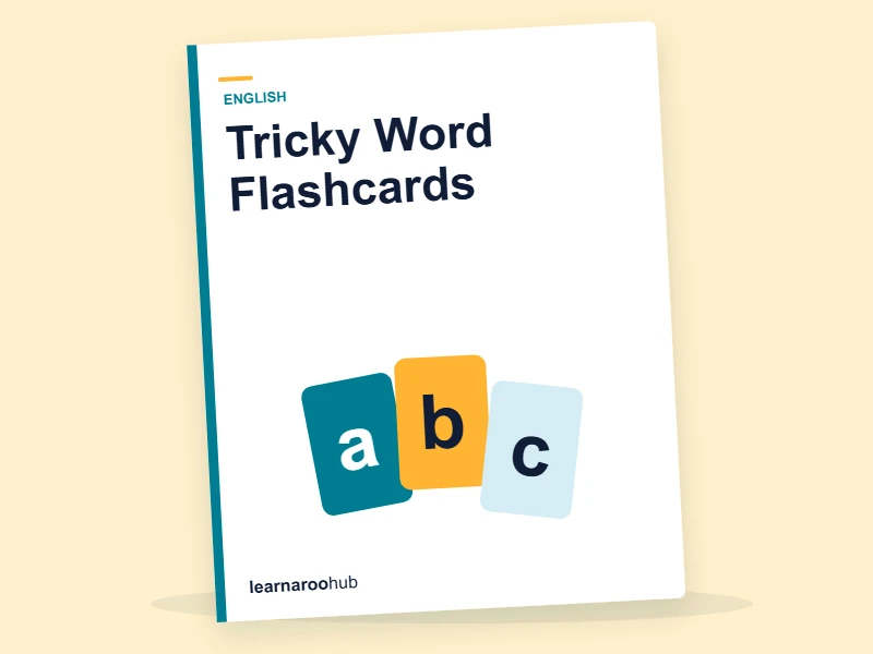 KS1 Phonics: Tricky Word Flashcards — flashcard deck cover