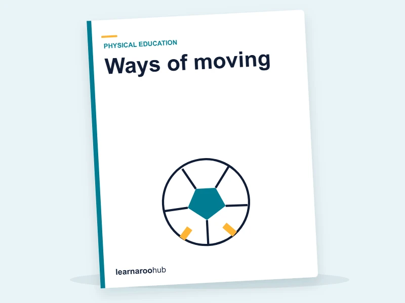 KS1 Physical Education — Module 1: Ways of moving — e-learning module cover