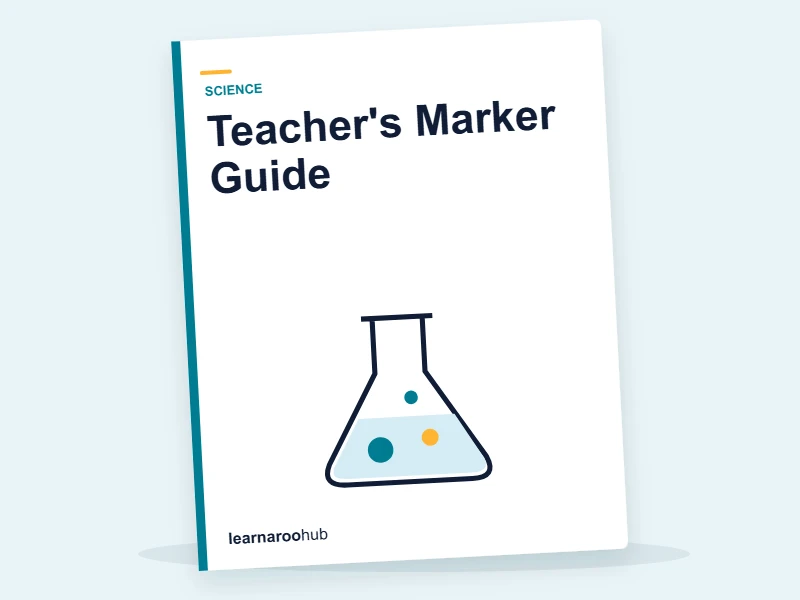 KS1 Plants: Teacher's Marker Guide — printable / pdf cover