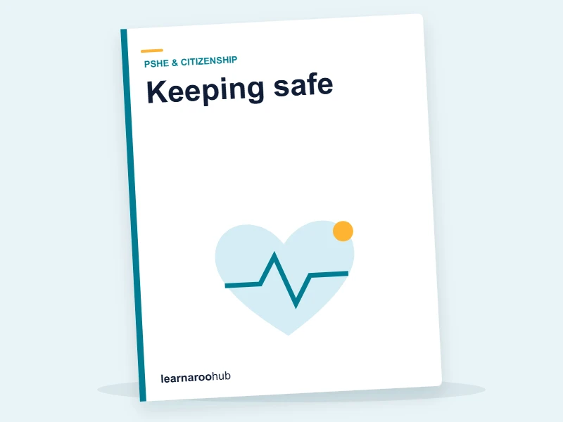 KS1 PSHE — Module 4: Keeping safe — e-learning module cover