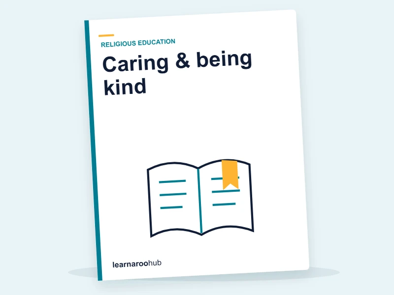 KS1 RE — Module 6: Caring & being kind — e-learning module cover