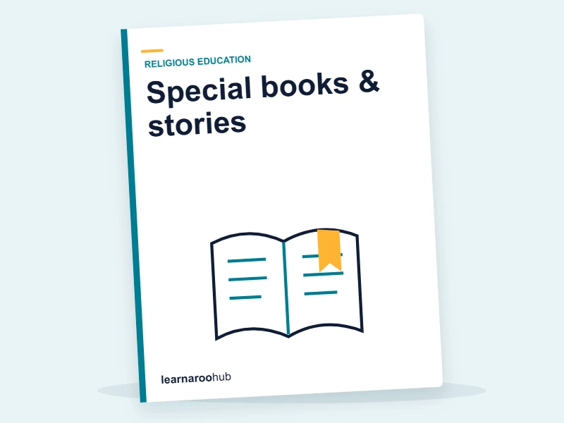 KS1 Religious Education — Module 1: Special books & stories — e-learning module cover
