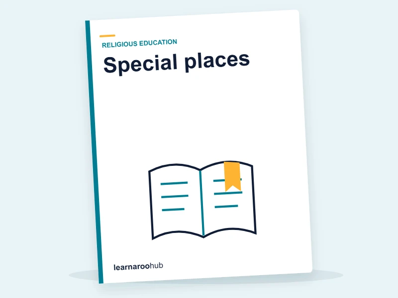 KS1 Religious Education — Module 3: Special places — e-learning module cover
