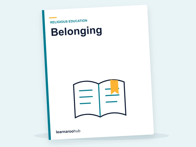 KS1 Religious Education — Module 4: Belonging — e-learning module cover