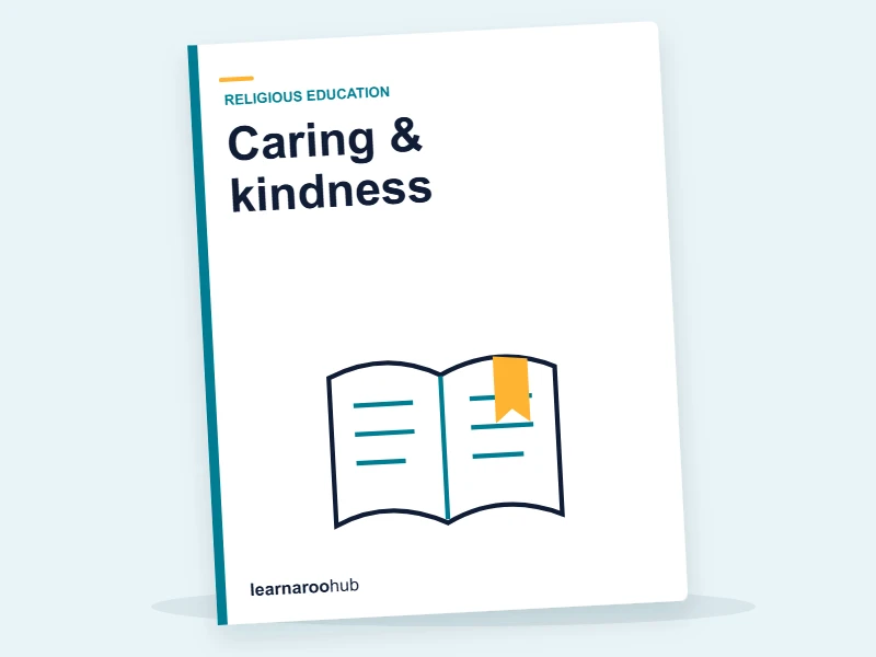 KS1 Religious Education — Module 5: Caring & kindness — e-learning module cover