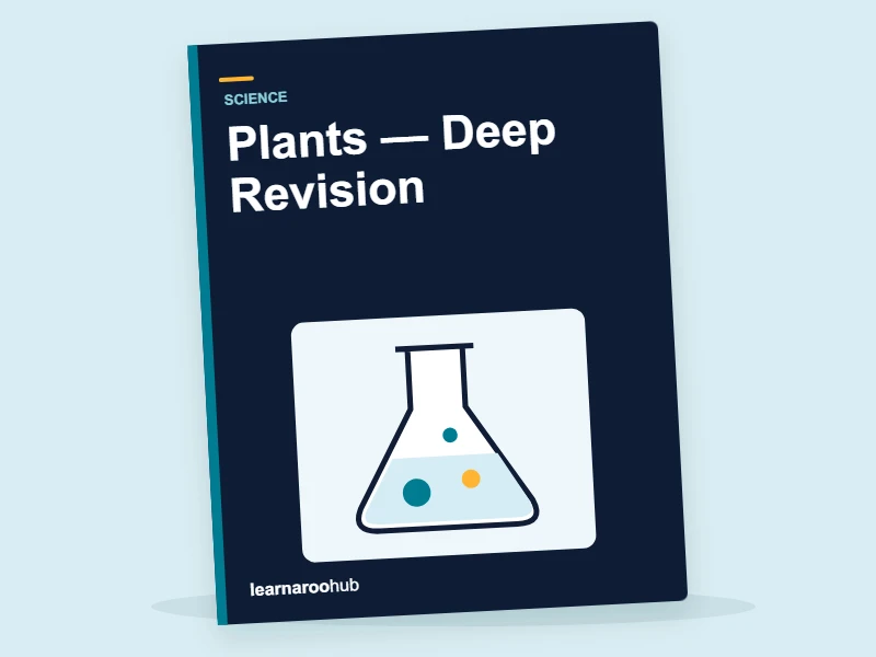 KS1 Science: Plants — Deep Revision — activity book cover