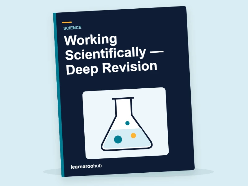 KS1 Science: Working Scientifically — Deep Revision — activity book cover