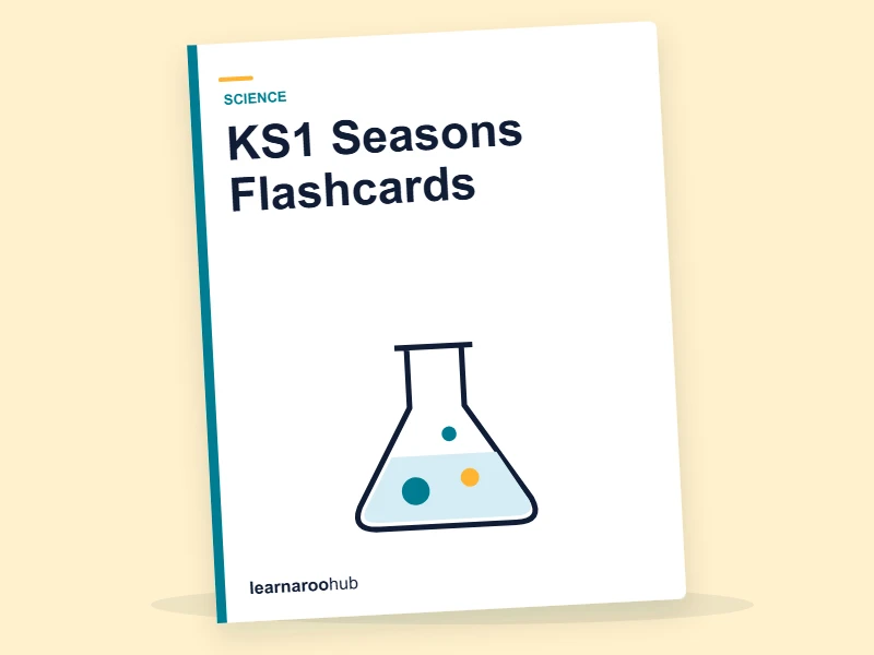 KS1 Seasons Flashcards — flashcard deck cover