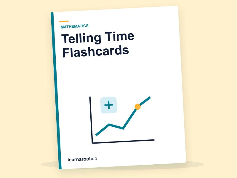 KS1 Time: Telling Time Flashcards — flashcard deck cover