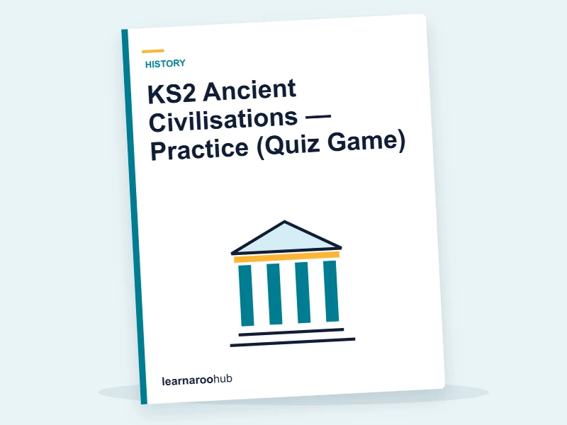 KS2 Ancient Civilisations — Practice (Quiz Game) — quiz cover