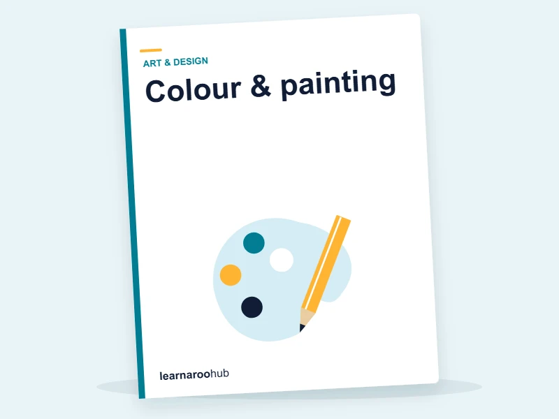 KS2 Art & Design — Module 2: Colour & painting — e-learning module cover