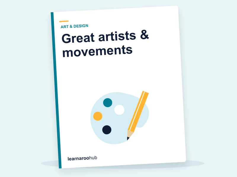 KS2 Art & Design — Module 5: Great artists & movements — e-learning module cover