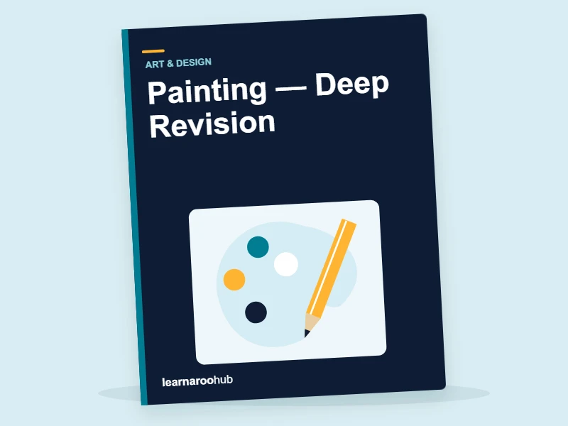 KS2 Art & Design: Painting — Deep Revision — activity book cover