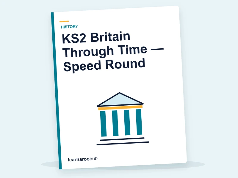 KS2 Britain Through Time — Speed Round — quiz cover