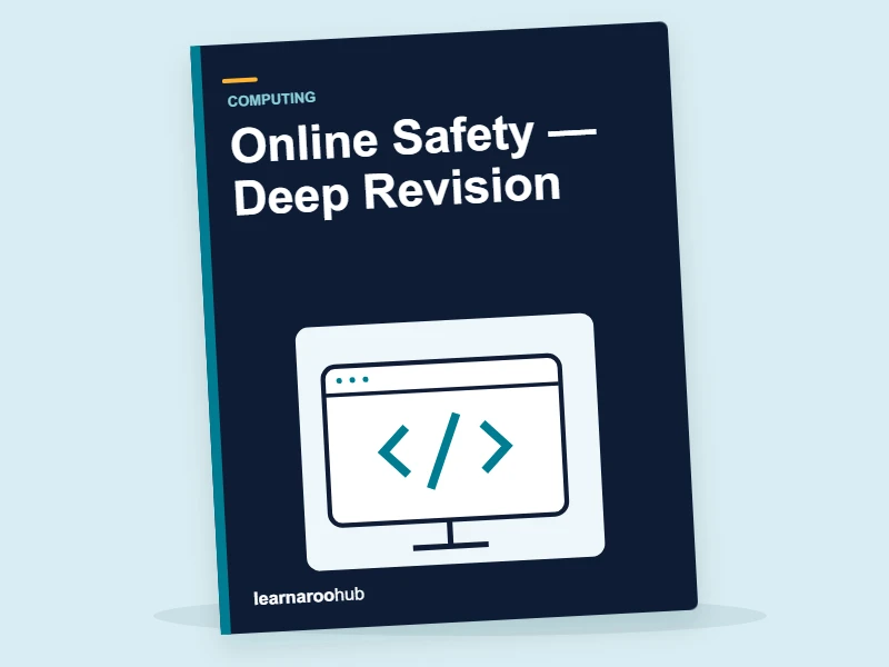KS2 Computing: Online Safety — Deep Revision — activity book cover