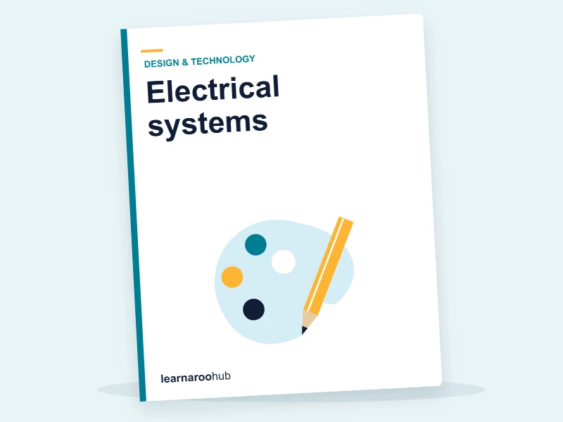 KS2 Design & Technology — Module 5: Electrical systems — e-learning module cover