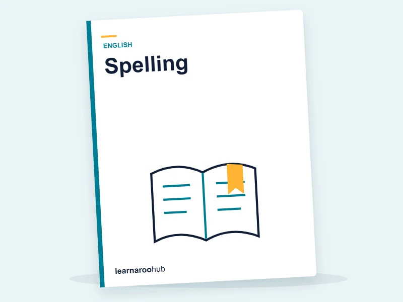 KS2 English — Module 4: Spelling — e-learning module cover