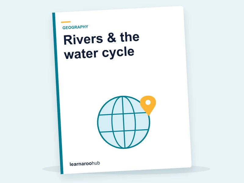 KS2 Geography — Module 5: Rivers & the water cycle — e-learning module cover