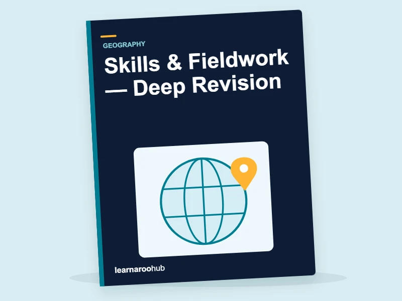 KS2 Geography: Skills & Fieldwork — Deep Revision — activity book cover