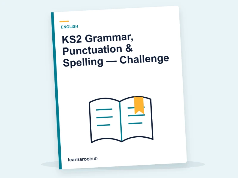 KS2 Grammar, Punctuation & Spelling — Challenge — quiz cover