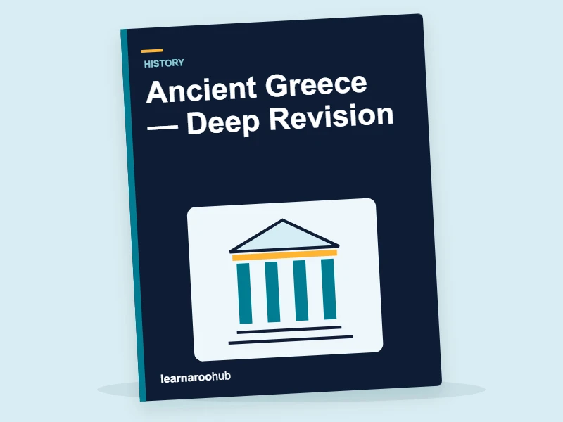 KS2 History: Ancient Greece — Deep Revision — activity book cover