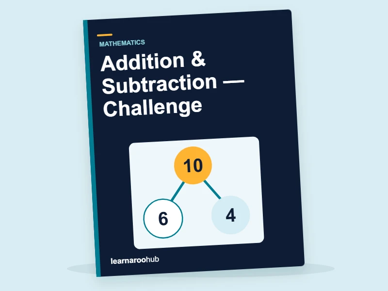 KS2 Mathematics: Addition & Subtraction — Challenge — activity book cover