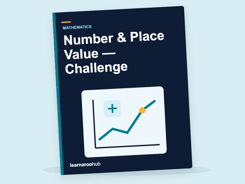 KS2 Mathematics: Number & Place Value — Challenge — activity book cover