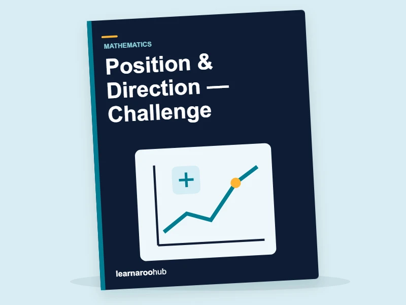 KS2 Mathematics: Position & Direction — Challenge — activity book cover