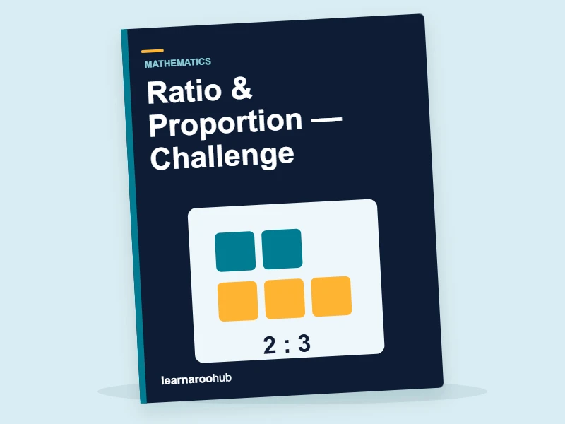 KS2 Mathematics: Ratio & Proportion — Challenge — activity book cover