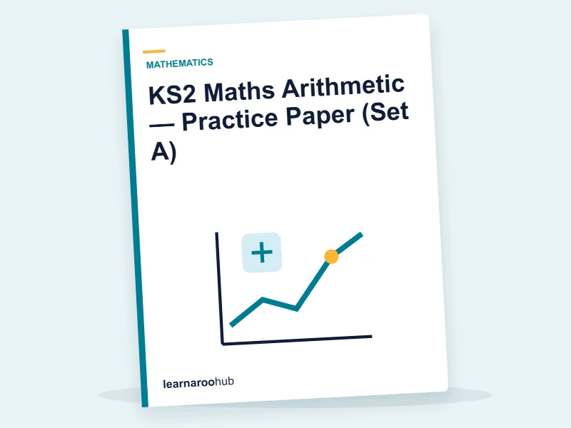 KS2 Maths Arithmetic — Practice Paper (Set A) — mock practice paper cover