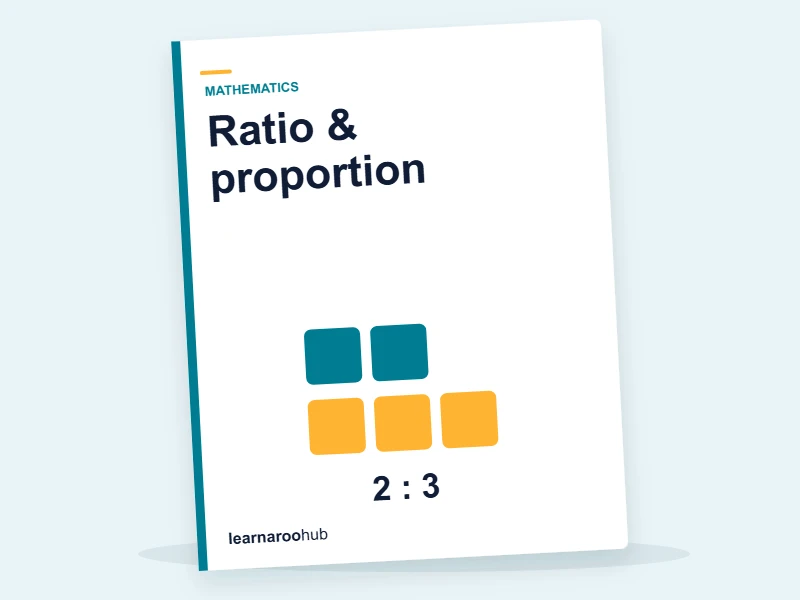 KS2 Maths — Module 1: Ratio & proportion — e-learning module cover