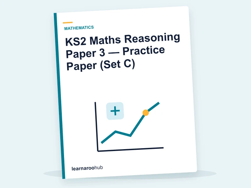 KS2 Maths Reasoning Paper 3 — Practice Paper (Set C) — mock practice paper cover