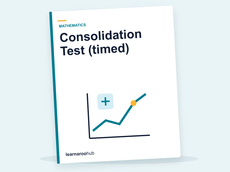 KS2 Maths (Years 3-6) — Gated Series — Module 7: Consolidation Test (timed) — quiz cover