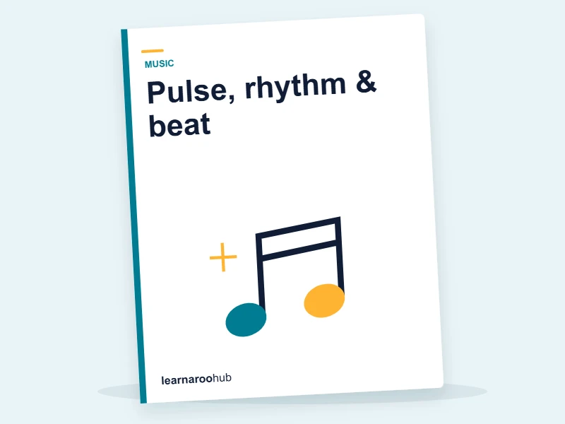 KS2 Music — Module 2: Pulse, rhythm & beat — e-learning module cover